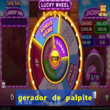 gerador de palpite do jogo do bicho