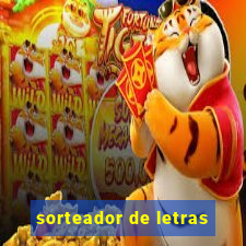 sorteador de letras