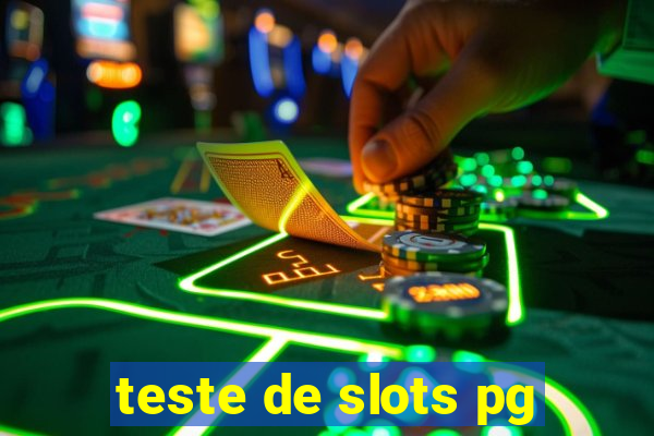 teste de slots pg