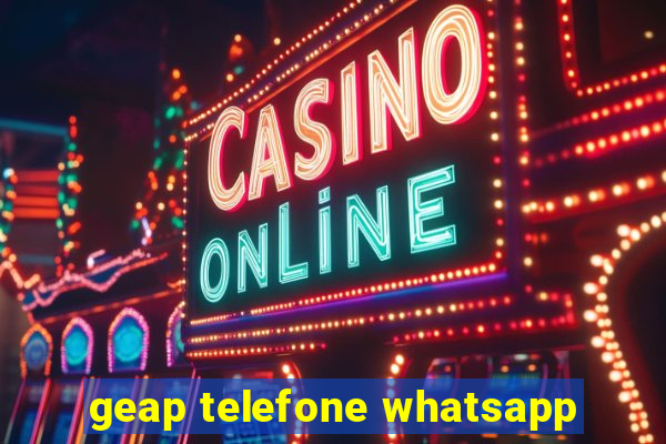 geap telefone whatsapp