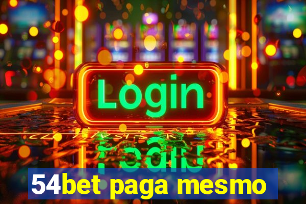 54bet paga mesmo