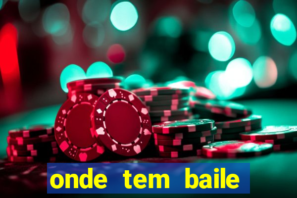 onde tem baile hoje em joinville