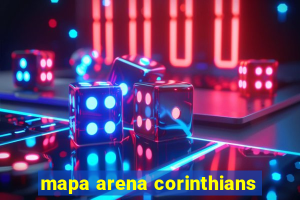 mapa arena corinthians