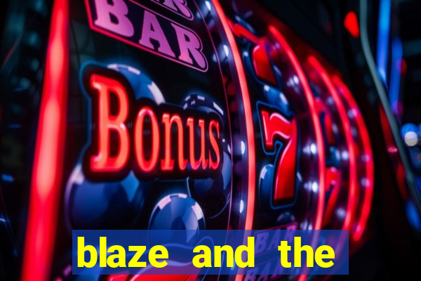 blaze and the monster machines logo font