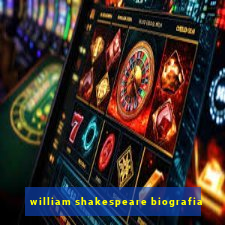 william shakespeare biografia