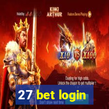 27 bet login