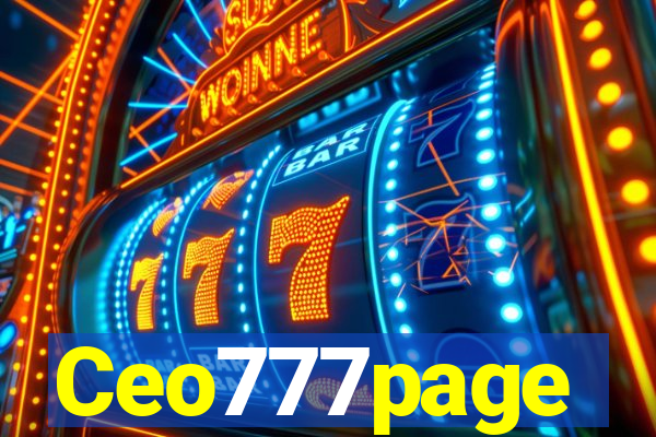 Ceo777page