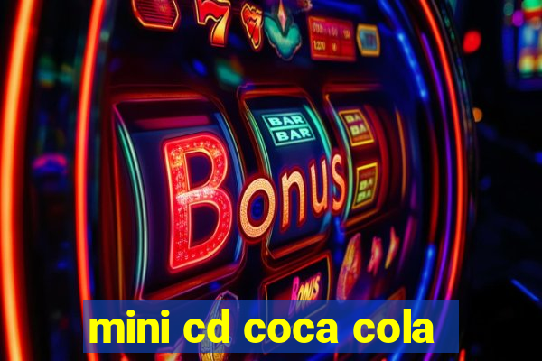 mini cd coca cola